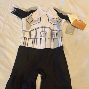 Star Wars Black and White Stormtrooper Kids One-Piece Bodysuit